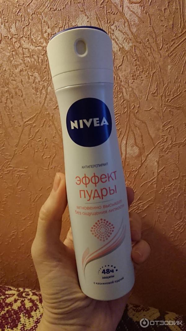 Дезодорант-антиперспирант спрей Nivea Эффект пудры фото