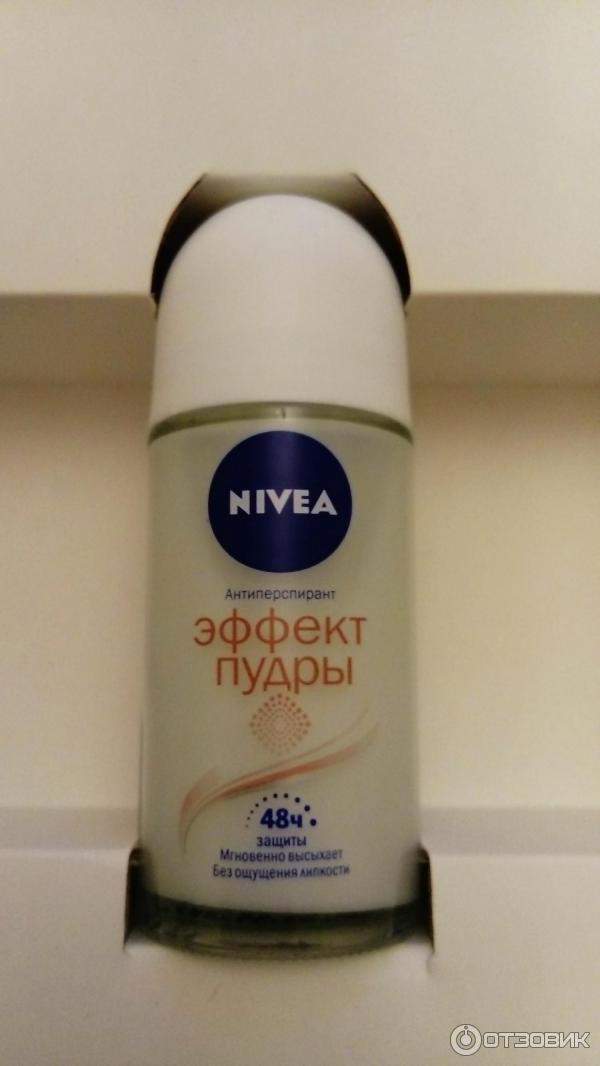 Шариковый дезодорант-антиперспирант Nivea Эффект пудры фото