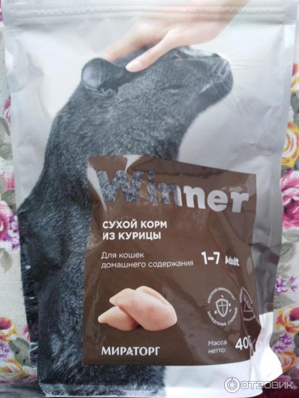 Корм для кошек Мираторг Winner фото