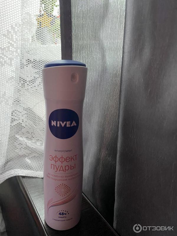 Дезодорант-антиперспирант Nivea Эффект пудры спрей фото